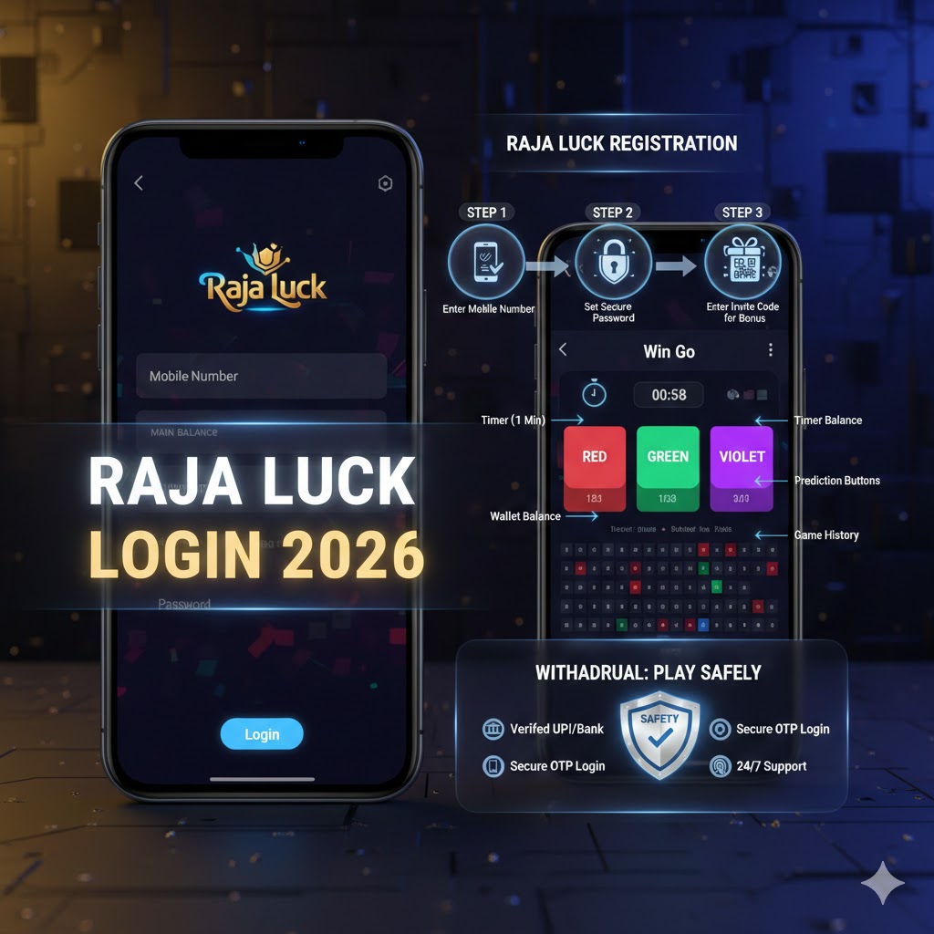 raja luck login 2026